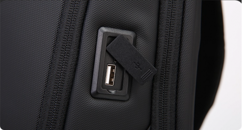 Cestovní business batoh na notebook a tablet Bange DEFENDER Black
