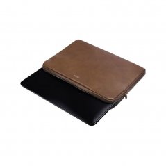 Kožené pouzdro na 15" notebook Solier SA23A Vintage Brown