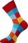Barevné společenské ponožky Lonka Decube MIX A (3 páry v balení) velikost 43-46